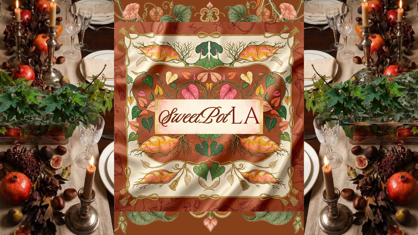 SweetPotLA — Thanksgiving tablescape