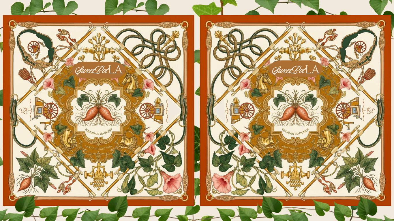 Three Sweets in rectangular vessel
